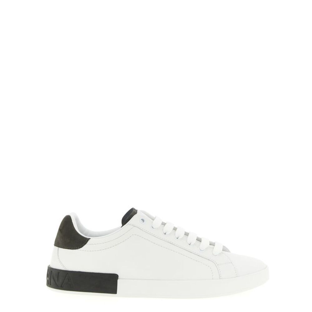 Dolce & Gabbana Men 'Portofino' Leather Sneakers
